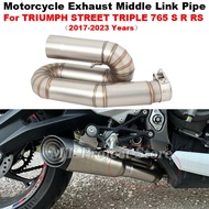 Slip On For TRIUMPH STREET TRIPLE 765 S R RS 765S 765R 765RS 2017 - 2023 Motorcycle Exhaust Escape S