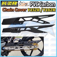 KZR KOZI &amp; Magic Boy Carbon Chain Cover Chain Case Plastic Y15ZR Y16ZR LC135 VF3i VF3i185 Penutup Peti Rantai Hypertech