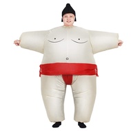 HIYAPATY Inflatable Sumo Wrestling Suits Adult Sumo Wrestler Costume Inflatable Halloween Costumes, 