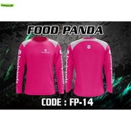 2024 New Food Panda Rider Pattern 3D Printing T-shirt Full Sublimation Long Sleeves T Shirt
