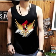 LOKAL GRACELLINA COLL/latest men's singlet, choice of GARUDA image, quality, price can be LOCAL sing
