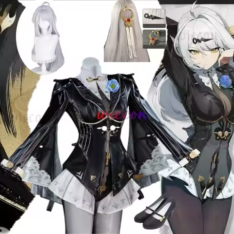 Yixuan Cosplay Costume ZZZ Zenless Zone Zero Trails of Ink Uniform Wig New Skin Qingming Bird Hallow