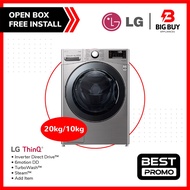 *FREE SHIPPING LG 20/10kg Front Load Washer Dryer with Steam™ F2720RVTV / LG-F2720RVTV