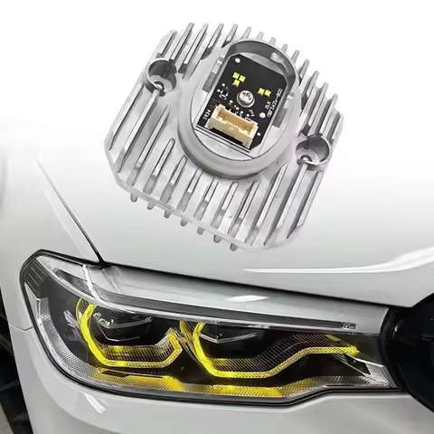 63117214939 63117214940 LED Daytime Running Light Modules For BMW 530E 530I 540D 540I 640I M5 M550I 