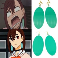 Anime DAN DA DAN Momo Ayase Personality Earring Green Earstuds Earclips Earwear Eardrop Women Cospla