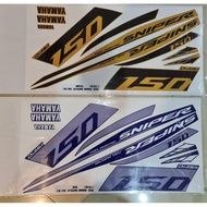 Sniper 150 (10) GP edition Y15ZR Y15 YSUKU stripe body sticker