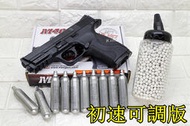 武SHOW KWC S&amp;W MP40 CO2槍 初速可調版 + CO2小鋼瓶 + 奶瓶 ( 大嘴鳥直壓槍BB槍玩具槍