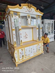 Bufet TV jumbo bufet TV kristal Lemari pajangan kristal