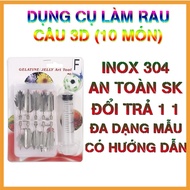 [EXPORT] Needle SET 10 Piece 3D JELLY MAKING TOOLS