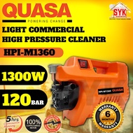 SYK(FREE SHIPPING)Quasa HPI-M1360 120Bar Induction Motor High Pressure Washer Mesin Pam Pump Cuci Ke