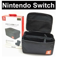 ★ Nintendo Switch Gen 1 / 2 / Switch OLED 6 in 1 Jumbo Multi Purpose Pouch Zipper Bag Handle Strap