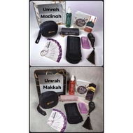 [In Stock SG Seller] Umrah Gift Set-Travel Telekung, Wudhu Socks, Prayer Mat, Wudhu Bottle, Zikir Tawaf, Tasbih,  ETC.