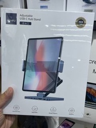 WiWU AH801 8 in 1 Adjustable USB-C Hub Stand iPad 支架  iPad Air Apple