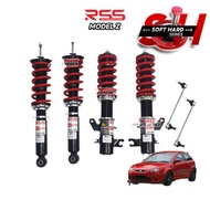 RSS Model Z Adjustable Absorber Suspension High Low Soft Hard Bodyshift for Proton Satria Neo ( Soft