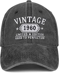 65th Birthday Gifts for Women Man Vintage 1959 Baseball Cap Ideas Gift