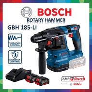 BOSCH GBH 185 LI 18V BRUSHLESS CORDLESS ROTARY HAMMER DRILL GBH 185-LI / 18V Hammer Drill Bateri Jac