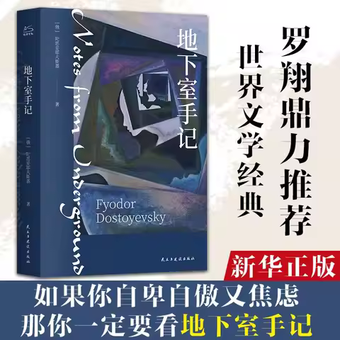 Notes From Underground Russian Literary Classics Novels Simplified Chinese Physical Book Luo Xiang's