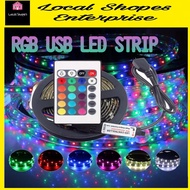 Led Light Strip USB RGB LED Strip USB 5V SMD 5050 24 Key Remote Controller