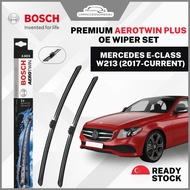 Bosch Wiper Set for Mercedes Benz E-Class W213 | OE Car Windscreen Wiper (A243S) E200 E250 E300 E350