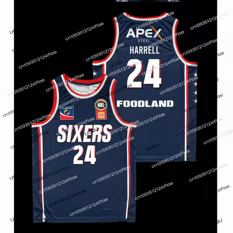 25/26 New Adelaide 36ers Home Basketball Jersey Australia Basketball Game Jersey Fan Special Jersey 