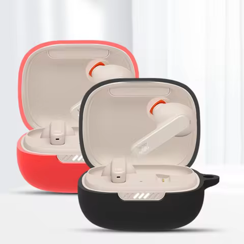 For JBL LIVE PRO+/JBL Live Pro 2 TWS/Live Pro Plus Case Solid Color Earphone Cover Fundas Shell Soft