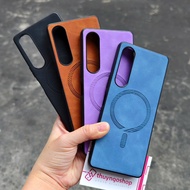 Sony Xperia 1 V - Xperia 1 VI - Xperia 5 V faux leather case