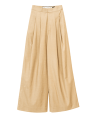 The SRT X7 Meta Wide Pants (TPN104) กางเกงเอวสูงขายาว ทรงขากว้าง มีซิปหน้า และกระเป๋า 2 ข้าง