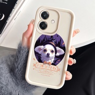 Case For OPPO A3 4G A3 Pro 5G A3X 4G A3X 5G A40 A60 5G Three-Color Dog Phone Silicone Shockproof