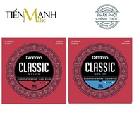 DAddario EJ27H EJ27N - Bộ Dây Đàn Classic Guitar Silverplated Wound - Clear Nylon