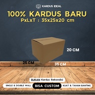 Kotak Packing Polos 35 x 25 x 20 cm Karton Packing Kardus Polos 35x25x20 cm