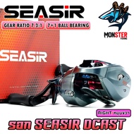 รอกตกปลา รอกหยดน้ำ SEASIR รุ่น DCAST DC รอบ 7.3:1 by SEASIR (มีทั้งหมุนซ้ายและหมุนขวา) a หมุนซ้าย On