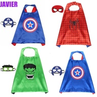 JAVIER Super Hero Figure Costumes Special Birthday Party Cosplay Costume Costumes Cosplay Hulk Aaptain America Cloak Cape