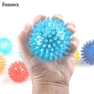 [AbabixaMY] Blue Soft Spike Deep Tissue Trigger Point Reflexology Massage Ball For Palm Hand Finger 