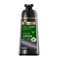 SOFEI 舒妃 自然匯泡沫染 320ml  5 耀眼自然黑  1罐