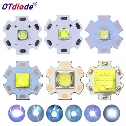 LED Beads 10W 18W 30W 36W 54W 72W Light DC3V/6V/24V XHP50/70 XHP90 XHP110 LED COB Flashlight Car Lig