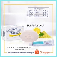 ↢ ⚴ ⅎ ஞ ♞,♘Dr. S. Wong's Bioderm Ointment and Sulfur Soap with moisturizer Anti Acne Remove pimple