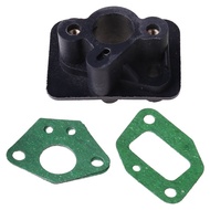 TEN Replacement Part for 2x 40-5 43CC 52CC Intake Manifold Carburetor Base Connector