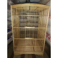 Bamboo Bird Cage 34x34x55 bonus