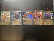 BS Battle Spirits ，有紋日原BS Card，BS X卡，舊卡