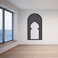 3D Islamic Pattern Cut Out Wall Art Kubah Mihrab Kerawang Islamic Dekorasi Dinding(1)