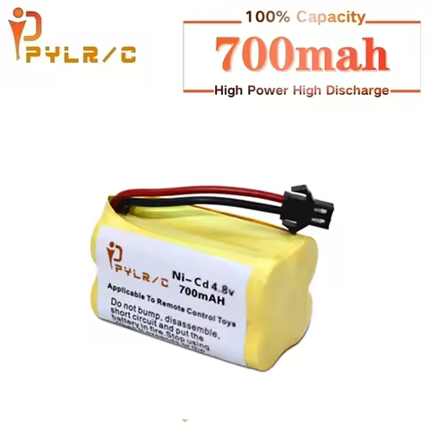 (SM Plug) 4.8v 700mah NIMH Battery For Rc toys Cars Boats Tanks Robots Guns AA NI-MH Battery 4.8v Re