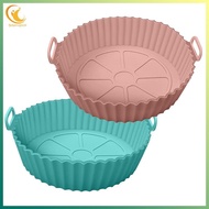 [ygdgentgklh.vn] Air Fryer Silicone Pot Round Air Fryer Basket Accessories, Fits 3QT - 5QT Air Fryer