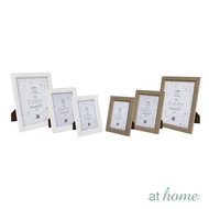 At Home Zyra Picture Frame Minimalist Design Photo Wall Display – 4x6, 5x7 & 8x10