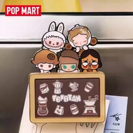 P POPMART POPMART POPMART POPMART Bubble Cute Granule Coffee Factory Series Refri