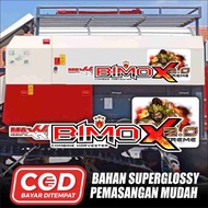 MAXXI COMBINE STICKERS XTREME 2.0 HARVESTER BIMO COMBINE STICKERS XTREME 2.0 - MAXXI BIMO
