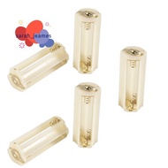 Flashlight Cylindrical 3 x AAA Battery Plastic Holder Box 5Pcs