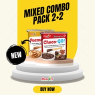 [SNACK SERIES] Mixed Combo Pack 2+2 Mascorn Spread with Breadsticks 52g