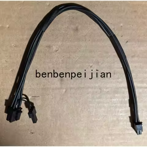 TK46M 40CM 8Pin GPU Power Cable Original For Dell QBT QCT ECT1250 Server PSU PCI-E Cord Tested OK