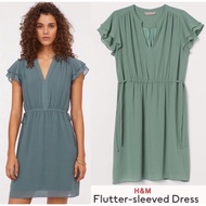 Hnm flutter midi dress