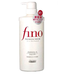 SHISEIDO FINO PREMIUM TOUCH HAIR SHAMPOO/CONDITIONER  to improve frizz hair  550ml